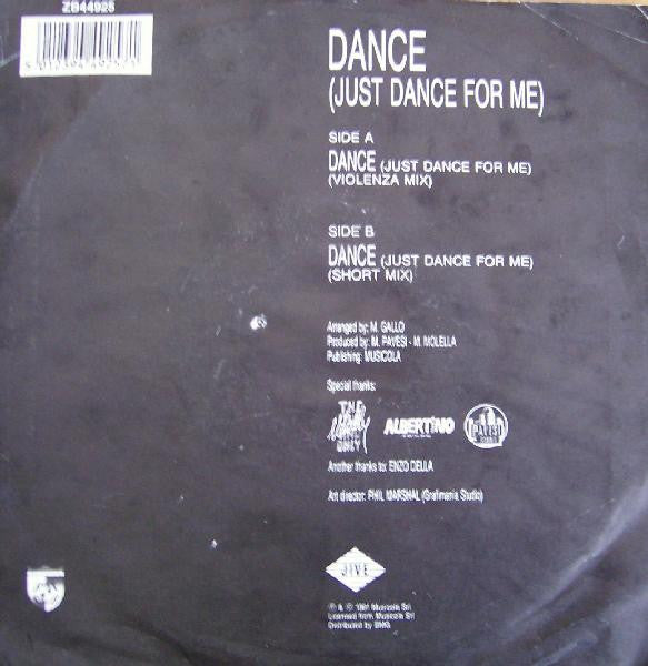 Bit-Max : Dance (Just Dance For Me) (7")