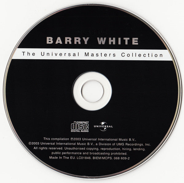 Barry White : Classic Barry White (CD, Comp, RM)