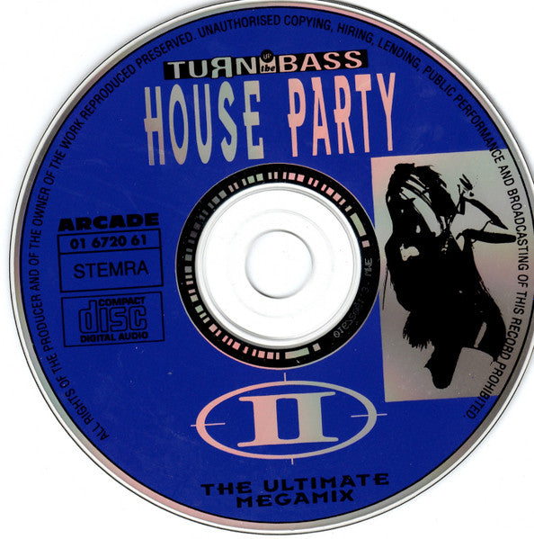 Various : House Party II (The Ultimate Megamix) (CD, Comp, Mixed, RE)