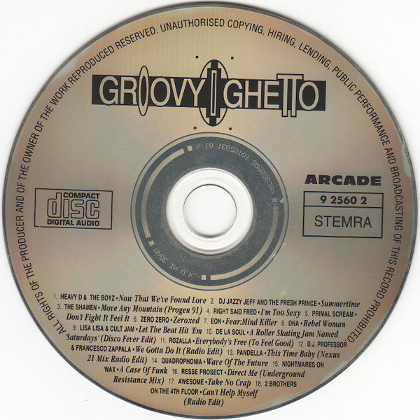 Various : Groovy Ghetto (CD, Comp)
