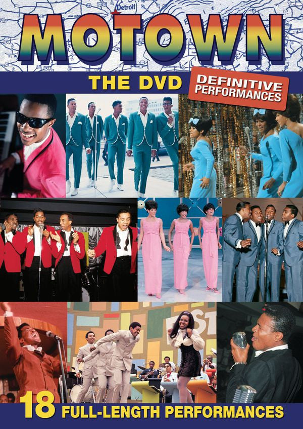 Various : Motown The DVD (DVD-V, Comp, Mono, RM, 5.1)