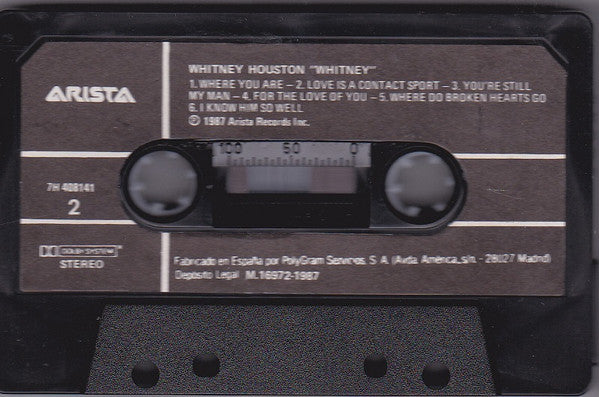 Whitney Houston : Whitney (Cass, Album)