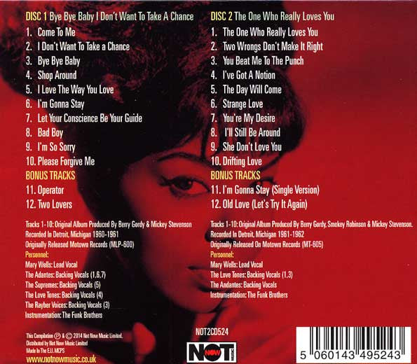 Mary Wells : The Soulful Sound Of Mary Wells (CD, Album, Comp, RM + CD, Album, Comp, RM)