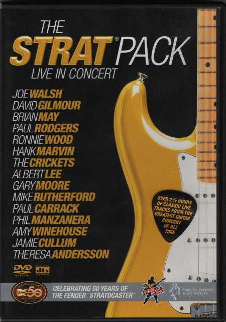Various : The Strat Pack - Live In Concert (DVD-V, Multichannel, PAL)