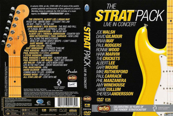 Various : The Strat Pack - Live In Concert (DVD-V, Multichannel, PAL)
