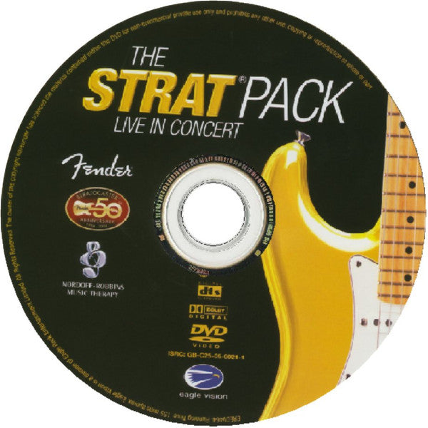 Various : The Strat Pack - Live In Concert (DVD-V, Multichannel, PAL)