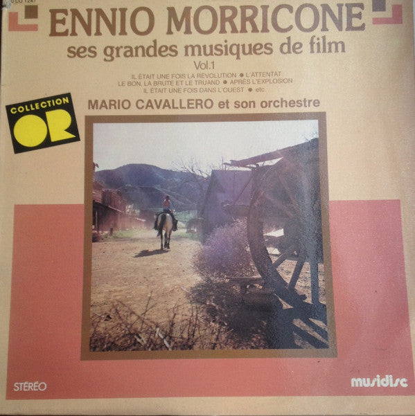 Ennio Morricone, Mario Cavallero Et Son Orchestre : Ses Grandes Musiques De Film Vol.1 (LP, Album, RE)