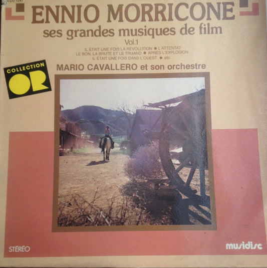 Ennio Morricone, Mario Cavallero Et Son Orchestre : Ses Grandes Musiques De Film Vol.1 (LP, Album, RE)