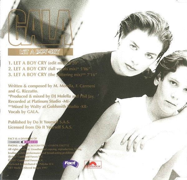 Gala : Let A Boy Cry (CD, Maxi)