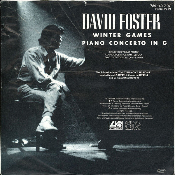 David Foster : Winter Games (7")