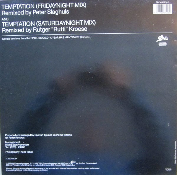 Richenel : Temptation (12", Maxi)