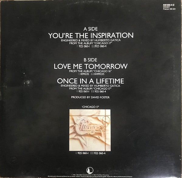 Chicago (2) : You're The Inspiration (12")