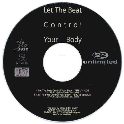 2 Unlimited : Let The Beat Control Your Body (CD, Single)
