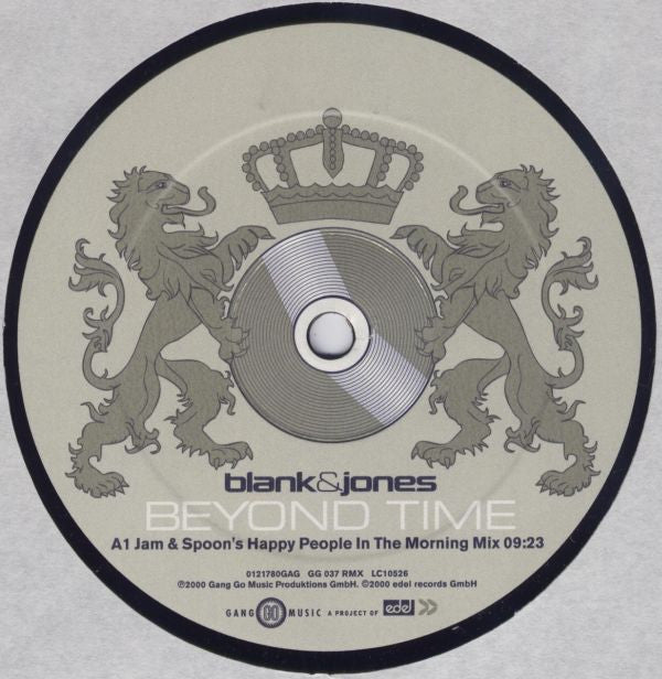 Blank & Jones : Beyond Time (Remixes) (2x12", Promo)