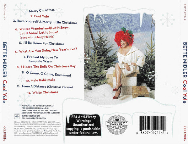 Bette Midler : Cool Yule (CD, Album)