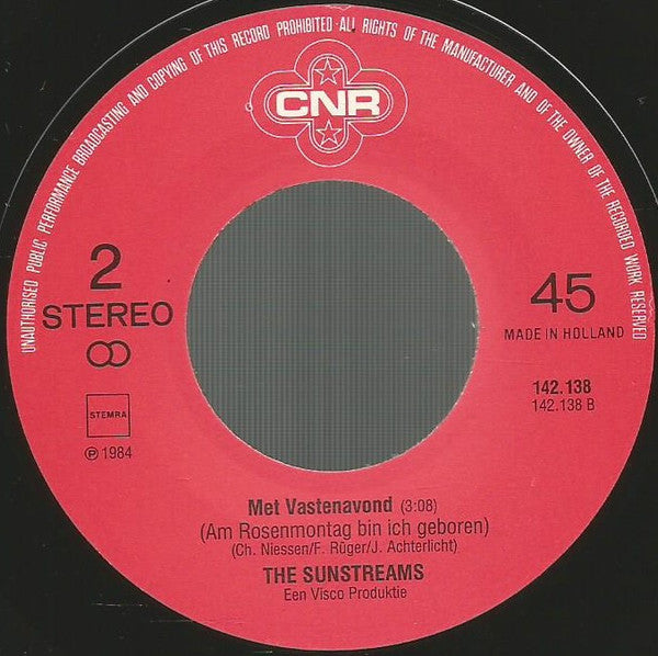The Sunstreams : Joekoehoe (7", Single)