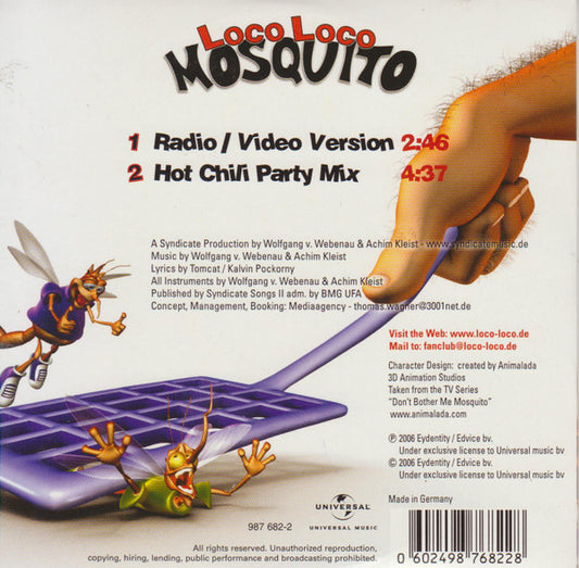 Loco Loco (3) : Mosquito (CD, Single)