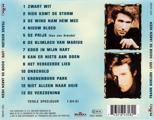 Frank Boeijen : Live - Door De Jaren Heen (CD, Comp)