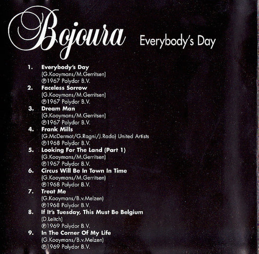 Bojoura : Everybody's Day (CD, Comp)