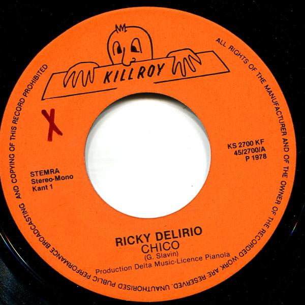 Ricky Delirio : Chico (7", Single)