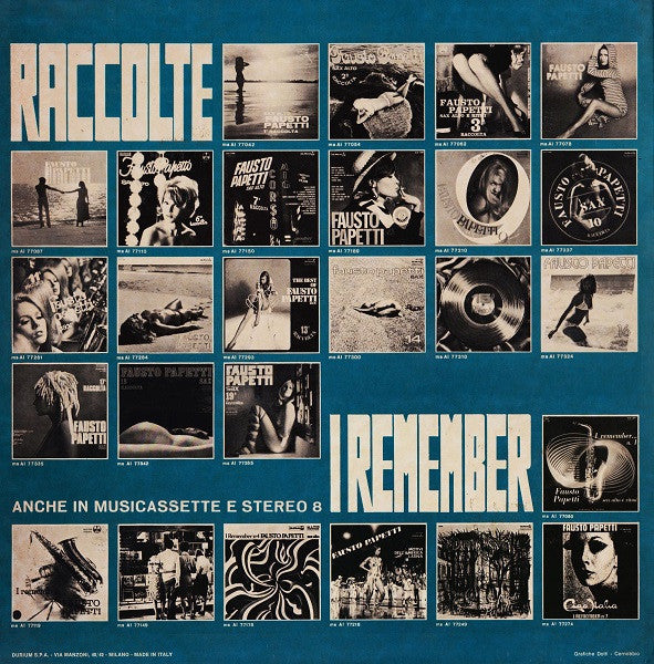 Fausto Papetti : 20ª  Raccolta (LP, Album, Gat)