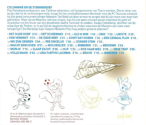 Herman van Veen : Colombine En De Stemmendief (CD, Album)