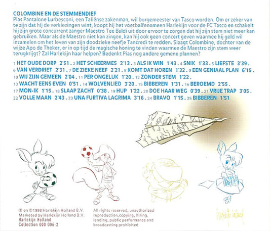 Herman van Veen : Colombine En De Stemmendief (CD, Album)