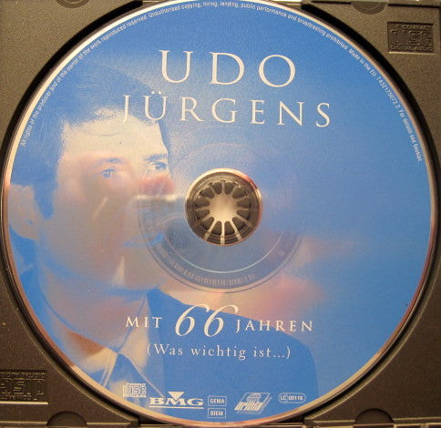 Udo Jürgens : Mit 66 Jahren (Was Wichtig Ist…) (CD, Comp, Copy Prot.)