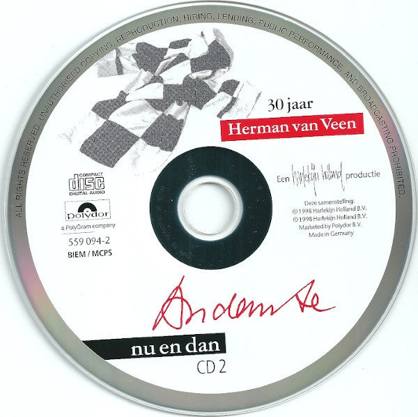 Herman van Veen : Nu  En Dan (30 Jaar Herman Van Veen) (4xCD, Album)