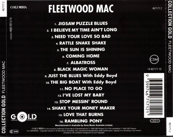Fleetwood Mac : Gold (CD, Comp)