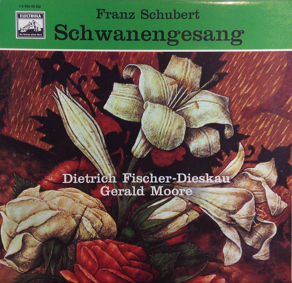 Franz Schubert, Dietrich Fischer-Dieskau, Gerald Moore : Schwanengesang (LP, Red)
