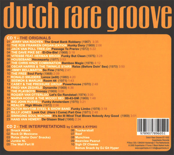 Various : Dutch Rare Groove (2xCD, Comp)