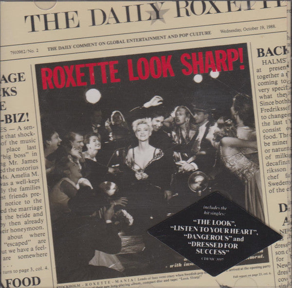 Roxette : Look Sharp! (CD, Album)