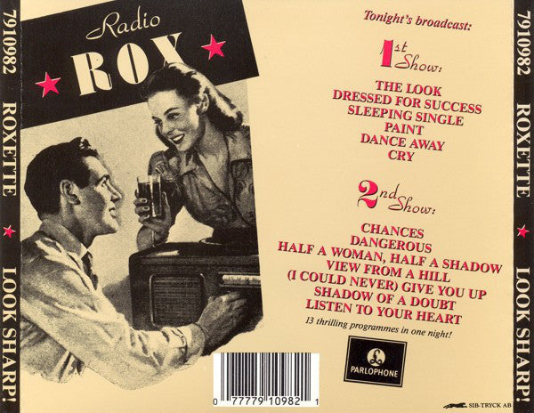 Roxette : Look Sharp! (CD, Album)