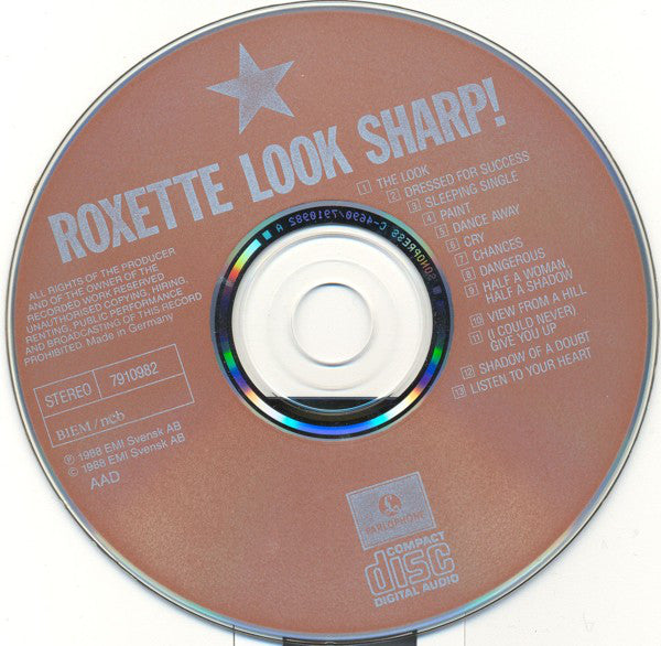 Roxette : Look Sharp! (CD, Album)