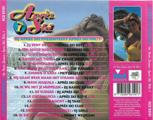 DJ Après Ski : De Beste Zomer Apres Ski Hits Vol 1 (CD, Comp)