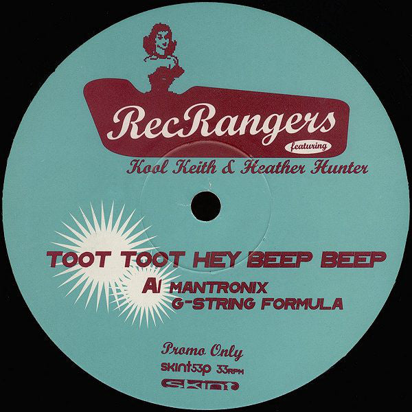 Rec Rangers Featuring Kool Keith & Heather Hunter : Toot Toot Hey Beep Beep (12", Promo)