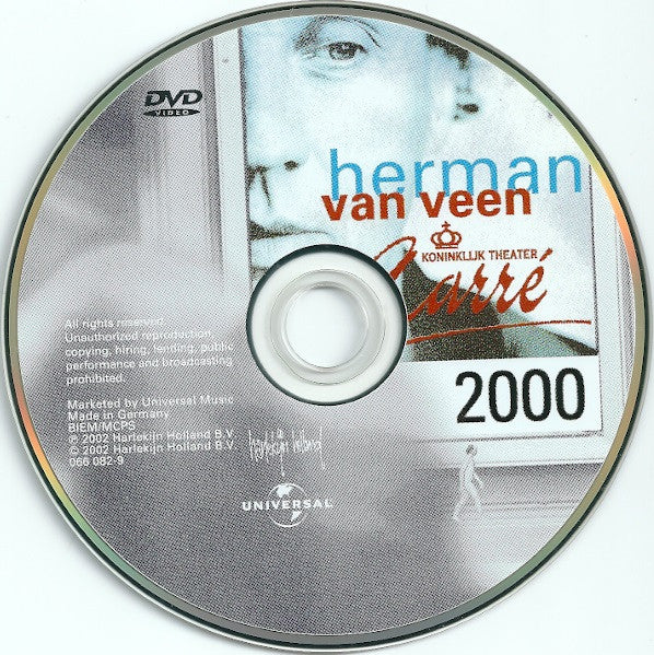 Herman van Veen : Carré 2000 (DVD-V, Album, PAL)