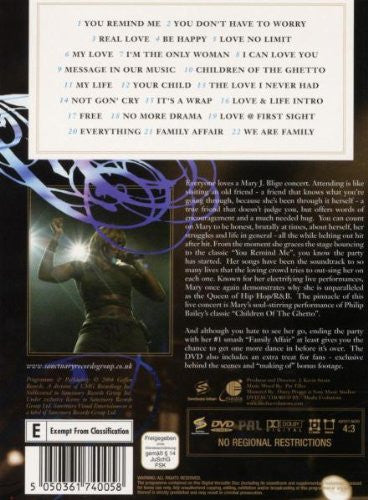 Mary J. Blige : Live From Los Angeles (DVD-V, PAL, Dig)