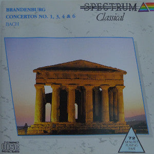 Johann Sebastian Bach : Brandenburg Concertos No. 1, 3, 4 & 6 (CD, Comp)