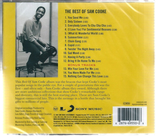 Sam Cooke : The Best Of Sam Cooke (CD, Comp, RE)