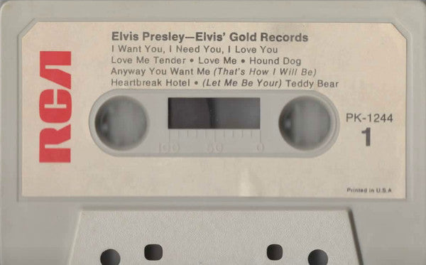 Elvis Presley : Elvis' Gold Records (Cass, Comp)