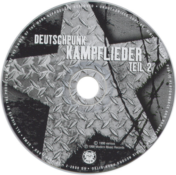 Various : Deutschpunk - Kampflieder II (CD, Comp)
