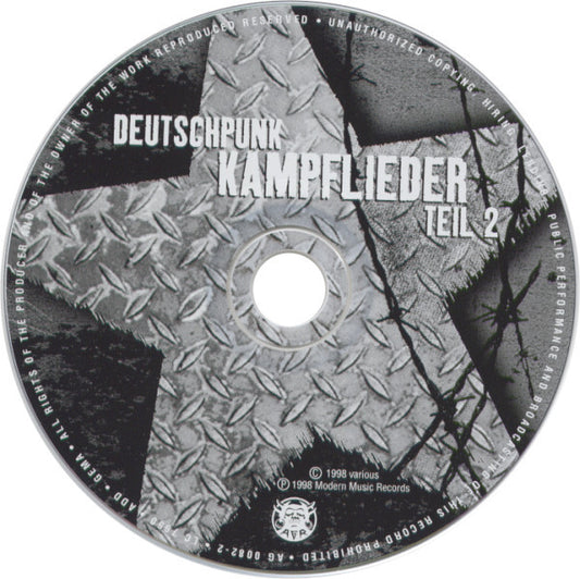 Various : Deutschpunk - Kampflieder II (CD, Comp)