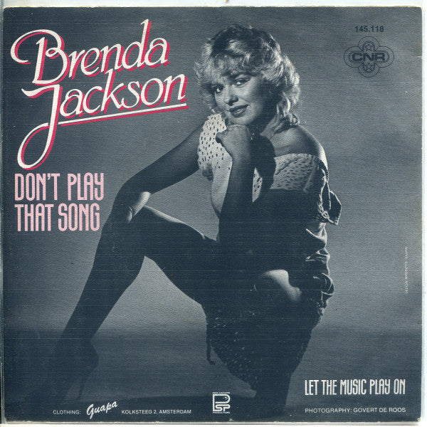 Brenda Jackson (2) : Don't Play That Song (7", Single)
