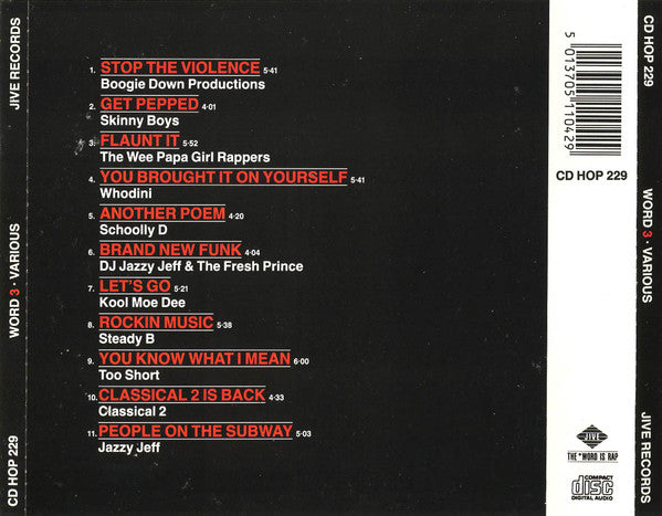 Various : Word Three (CD, Comp)