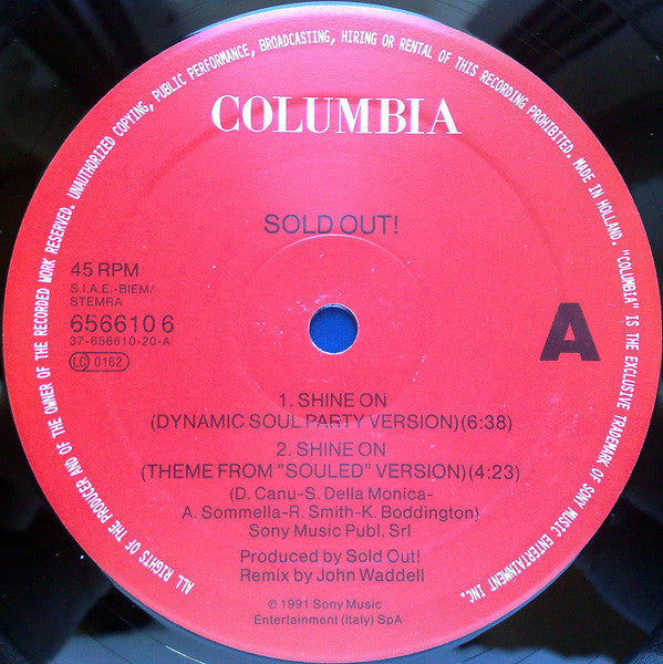 Souled Out : Shine On (12")