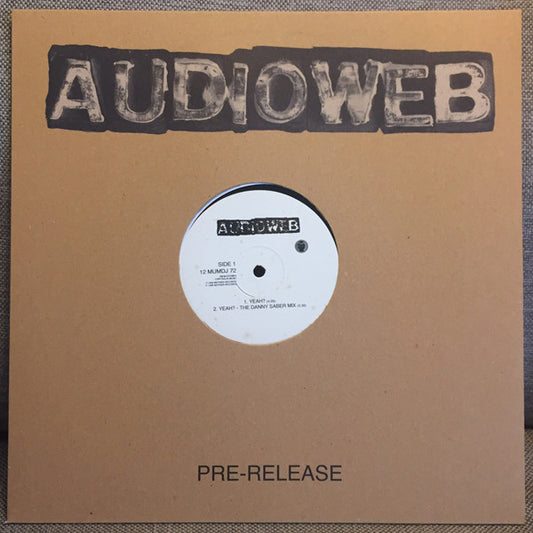 Audioweb : Yeah? (12", Promo)