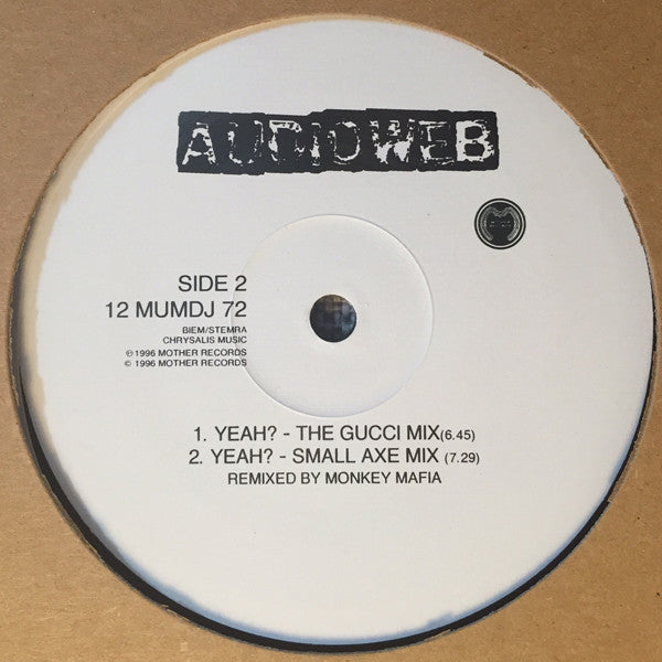 Audioweb : Yeah? (12", Promo)