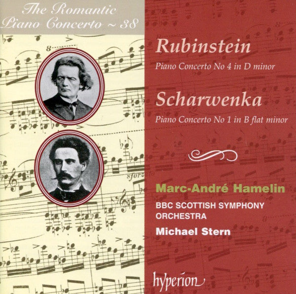 Anton Rubinstein, Xaver Scharwenka, Marc-André Hamelin, BBC Scottish Symphony Orchestra, Michael Stern (3) : Piano Concerto No 4 In D Minor / Piano Concerto No 1 In B Flat Major (CD, Album)